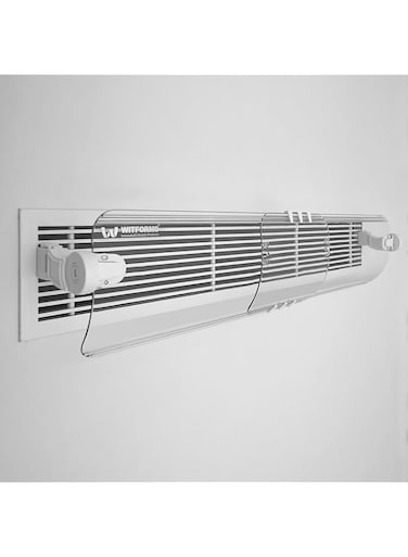 Witforms Central AC Air Flow Deflector, White Arm, Transparent Panel, Min 60cm Max 110cm, CENTRAL MODEL