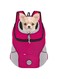 NC Dog Backpack, Puppy Backpack, Pet Carrier Backpack Small Dog Backpack Carrier Pet Travel Carrier Dog Front Carrier with Breathable Head Out Design and Padded Shoulder for Hiking (Medium, Red)