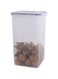 . Lock &amp; Lock HPL822R Square Storage Container - Clear/Blue, 4 L