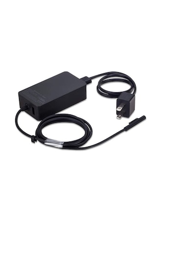 65W 15V 4A Surface Book AC Adapter Charger fit for Microsoft Model 1706 Tablet Power Supply Jack 6Ft Cord with USB