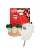 All For Paws Happy Holiday - 2 pack Mistletoe &amp; Santa Mouse