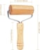 Wooden Rolling Pin Pastry and Pizza Baker Roller Wooden Baking Crush Nuts Crackers Cookies Kitchen Utensils for Home Bakery Cooking Baking 1 pcs