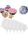 Silicone Lids for Food Storage,6 Different Sizes to Fit Most Food Containers, Microwave &amp; Dishwasher Use Safe