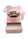 Acrylic Round Gift Box Transparent Storage Box for Jewelry Gifts Decorations and Special Occasions Display Case Perfect for Weddings Birthdays and Holiday Gifts (PINK COLOR, 14.5X12.5X11.5 CM)