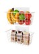 MaraFansie Wall Wire Baskets Bin No Drilling Adhesive Hanging Baskets Wall Mounted for Cabinet &amp; Pantry Organization and Kitchen, Bathroom, Bedroom Storage, 2 Pack, White