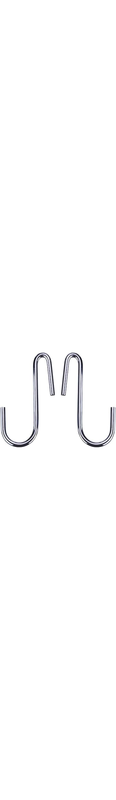 skycabin 10PCS S Hooks S Shaped Hook Heavy Duty Stainless Steel Hanger Hooks, Metal S Hooks Use for Hanging Kitchen Spoon, Pan, Pot, Coats, Hats, Keys, Bags,Garden Plants