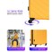 STARGOLD Luggage Set of 4, ABS Hard Shell Suitcase with Expandable Zipper, 360&deg; Spinner Wheels, Number Lock, Lightweight Trolley Travel Bag