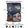 STARGOLD Luggage Set of 4, ABS Hard Shell Suitcase with Expandable Zipper, 360&deg; Spinner Wheels, Number Lock, Lightweight Trolley Travel Bag