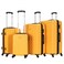 STARGOLD Luggage Set of 4, ABS Hard Shell Suitcase with Expandable Zipper, 360&deg; Spinner Wheels, Number Lock, Lightweight Trolley Travel Bag