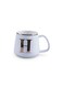 Home Alphabet H Mug 380Ml -White
