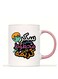 Funny Arabic Quote Mug Arabic Birthday Wish Translation Cup, Candy in Pink