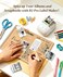 NIIMBOT B2 PRO Label Maker Machine, 300DPI HD Thermal Photo Label Printer, Support Red -Black Dual Color Printing, Sticker Printer for Home, Business and Office, Came with 1 Roll Label(B2 Pro, Gold)