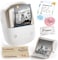 NIIMBOT B2 PRO Label Maker Machine, 300DPI HD Thermal Photo Label Printer, Support Red -Black Dual Color Printing, Sticker Printer for Home, Business and Office, Came with 1 Roll Label(B2 Pro, Gold)