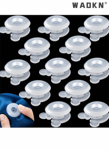 20 Set Duvet Comforter Clips,Plastic Comforter Grippers, Bed Duvet Donuts Holders, Quilt Holder without Needle Safety Invisible Bedsheet Corner Fixing Buckle Fasteners Keep Corner in Place