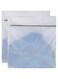 KASTWAVE Laundry Bag, 2 XX-Large Honeycomb Delicates Bags for Washing Machine, 24 x 24 Inches Lingerie Bags, Mesh Wash Bag, Travel Storage Organize Bag, Travel Laundry Bag (White, 2 Large)