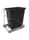 Out Trash Can Under Cabinet,Under sink Heavy Duty trash can&iuml;&frac14;&OElig;Roll-Out Sliding Adjustable Rack for Kitchen Trash Can,Chrome (Trash Can Not Included)
