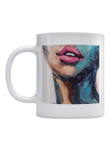 Digital Art Printed Coffee Mug Multicolour