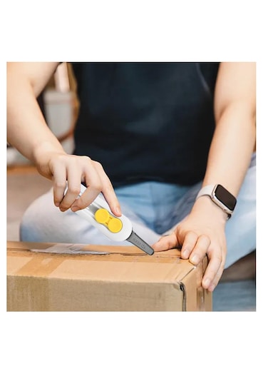 Box Opener Magnet, Box Cutter With Safety Lock, Right Or Left Handed Mini Cutter, Retractable Box Cutter Opener, Box Cutter For Opening Packages, Mini Box Cutter With Retractable Blade