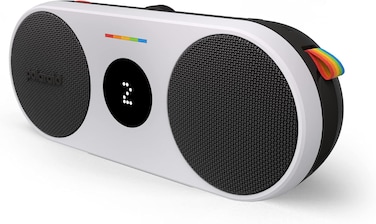 Polaroid P2 Music Player (Black), Powerful Portable Wireless Bluetooth Speaker Rechargeable With Dual Stereo Pairing