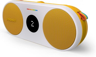 Polaroid P2 Music Player (Yellow), Powerful Portable Wireless Bluetooth Speaker Rechargeable With Dual Stereo Pairing
