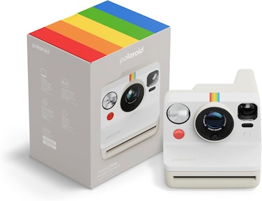Polaroid Now Instant Camera Generation 3 - Pebble White (International Version)