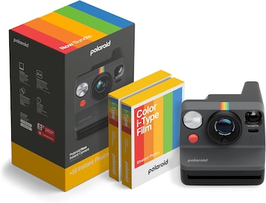 Polaroid Now Gen 3 Instant (+ 16 Instant Photos) Camera - Black (International Version)
