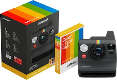 Polaroid Now Gen 3 Instant Bundle Camera &ndash; Black (International Version)