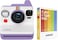 Polaroid Now Gen 3 Instant Camera + Color Film Bundle (8 Photos) &ndash; Purple (International Version)