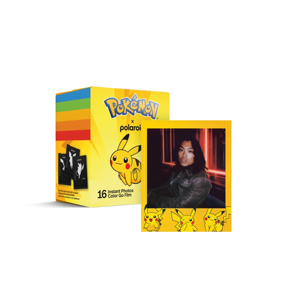 بولارويد Polaroid Go Color Film Pokemon Pikachu Edition Double Pack 16 PHOTOS