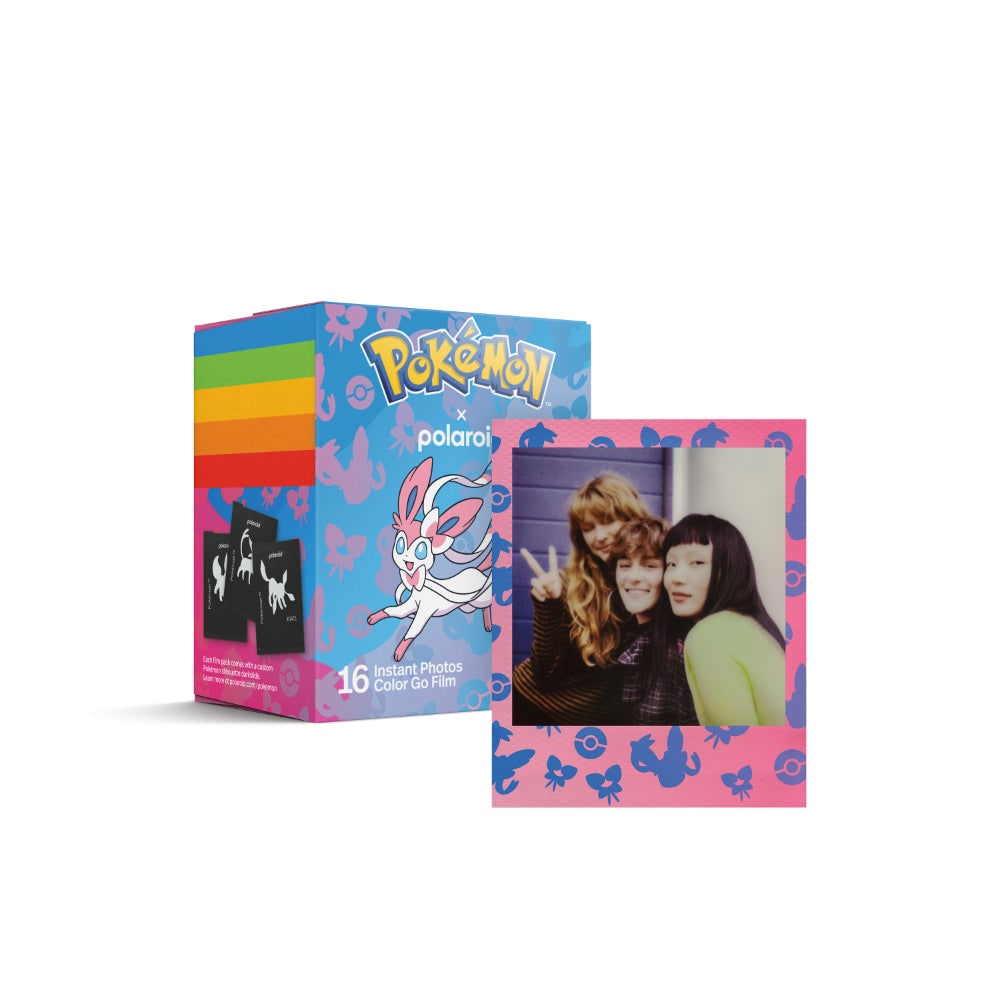 بولارويد Polaroid Go Color Film Pokemon Sylveon Edition Double Pack 16 PHOTOS