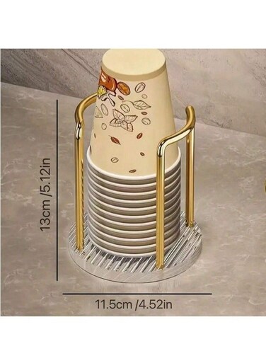 Ramadan Acrylic Cup Holder Ideal For Household Cafe, Party, Ramadan, Office And Hotel