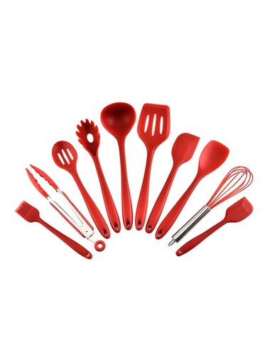Silicone Cooking Utensil Red 4x20.5cm