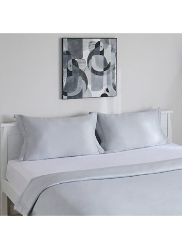 Box Essential 3-Piece Super King Duvet Cover Set 240 X 220 Cm