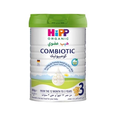 Hipp Organic Stage 3 Combiotic Growing Up Formula From 1 - 3 Years, 800g