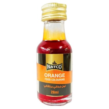 Natco Orange Food Colour, 28ml