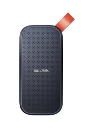 1TB Portable SSD, 520MB/s R, USB 3.2 Gen 2, Rugged SSD with Upto 2 Meter Drop Protection, Type-C to Type-A Cable, PC &amp; Mac Compatible, 3 Y Warranty, External - SDSSDE30-1T00-G25 1 TB