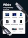 UGREEN USB C Cable 1M Braided 240W (48V 5A) Power Delivery PD 3.1 Fast charge USB C to Type Cable for iPhone 16/17 pro max, MacBook Pro/Air, iPad Pro 2022/Dell XPS/Galaxy S25/24 Ultra/Huawei P70