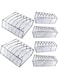 CWorld BabyWorld 6 Pack Underwear Organizer, Drawer Organizer and Storage for Clothes, Closet Clothing Dividers 6/7/11 Compartments for Bra, Socks and Panties