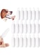 KASTWAVE Dog Finger Toothbrush, 20 Pcs Microfiber Fingerbrush for Dogs Soft Finger Toothbrush Pet Dental Finger Brush for Dog Cat Teeth Cleaning Remove Plaque and Tartar