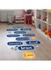 Stiiickraft Inspirational Quotes Floor Decals Motivational Hopscotch Game Stickers Positive Saying Wall Decals Peel and Stick Wallpaper for Classroom School Kindergarten Kids Bedroom Nursery Floor