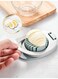 egg slicer is suitable for slicing boiled eggs. It's a multi-functional slicer made of stainless steel wire.
