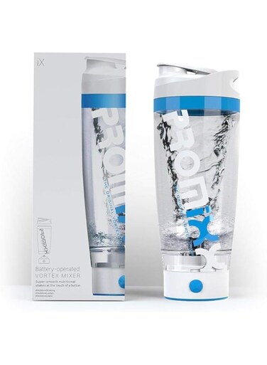 PROMiXX IX Electric Shaker Bottle, Powerful Mixer Bottle for Shake &amp; Supplement, Blender Bottle, Shake Bottle Mixer, Protein Shake Blender, Vortex Mixer, BPA Free 20oz Tumbler