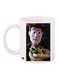 Cartoon Printed Coffee Mug White/Beige/Yellow
