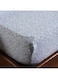 Home Mere Floral Fitted Sheet 120x200+33cm - Blue