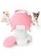 Parlberd Puppy Feeder for Multiple Puppies, Silicone Milk Feeder with 4 Nipples, Nursing Station Feeders for Multiple Puppies Kittens, Nursing Bubble Milk Feeder for Cat Puppy Kitten Dog(300ml)