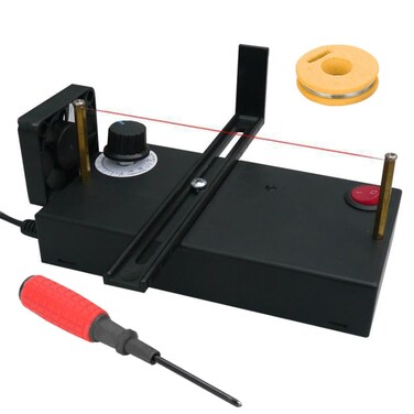 Small Hot Cutting Machine For Cutting Lace, Braid, Ribbon, Nylon Band &ndash; With Fan, UK Plug
