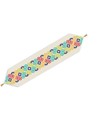 Sa3eeda Table Runner Farah Design Multi Colors 180 x 35 CM