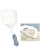 Cat Litter Scoop, Heavy-Duty Litter Scoop with Dual Sifting Holes for Fast &amp; Fine Clumping, Kitty Litter Scooper with Long Handle &amp; Easy-to-Hang Hook for Litter Box, White