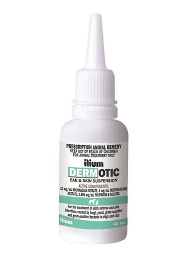 معلق إيليوم ديرموتيك للأذن والجلد للقطط والكلاب   عناية لطيفة بالأذن والجلد  من ڤارماسي