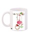 Hanging Ornaments Printed Coffee Mug White/Green/Pink